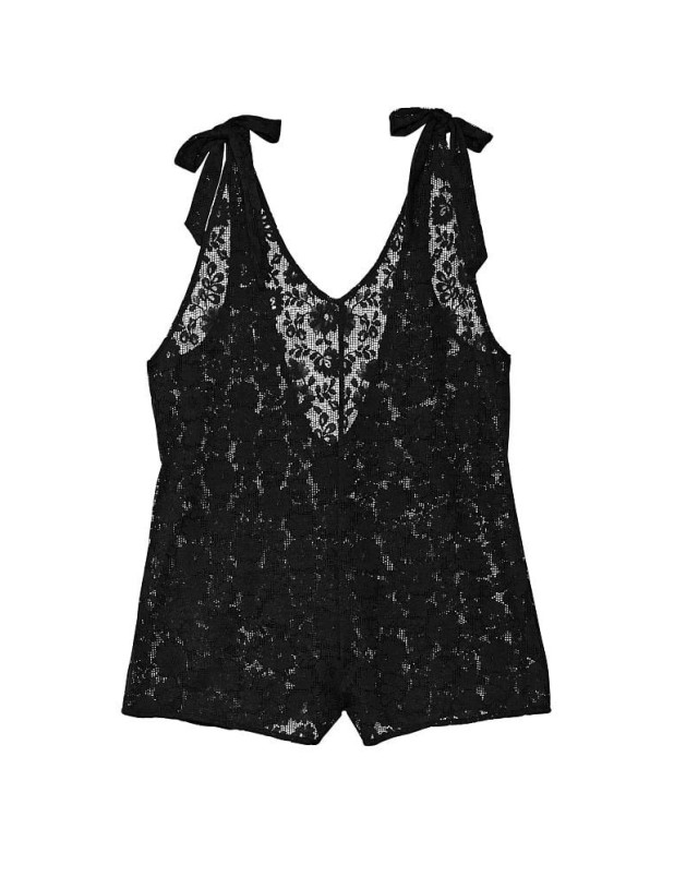 Мереживний Ромпер-комбінезон Victoria’s Secret Swim Crochet Lace Romper Cover-Up_3