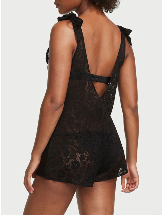 Мереживний Ромпер-комбінезон Victoria’s Secret Swim Crochet Lace Romper Cover-Up_2