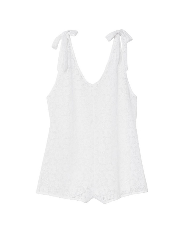 Мереживний Ромпер-комбінезон Victoria’s Secret Swim Crochet Lace Romper Cover-Up_3