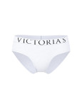 Бавовняні Трусики Хіпхагер Victoria's Secret Logo Cotton Hiphugger Panty_3