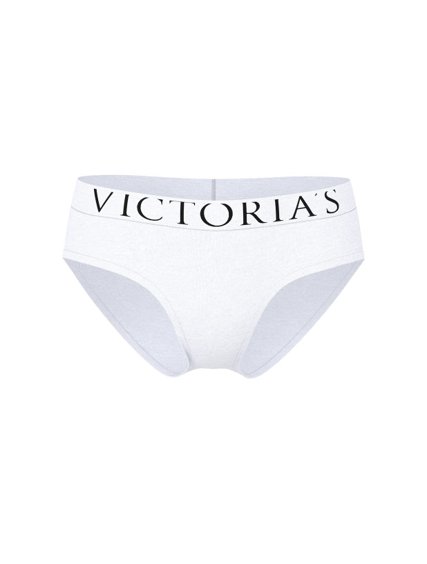 Бавовняні Трусики Хіпхагер Victoria's Secret Logo Cotton Hiphugger Panty_3