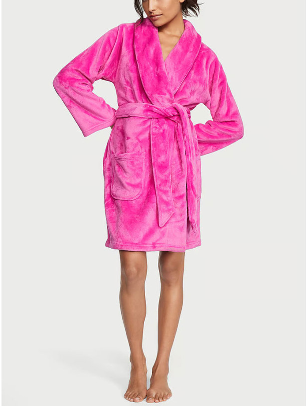 Халат Victoria's Secret Short Cozy Robe_3