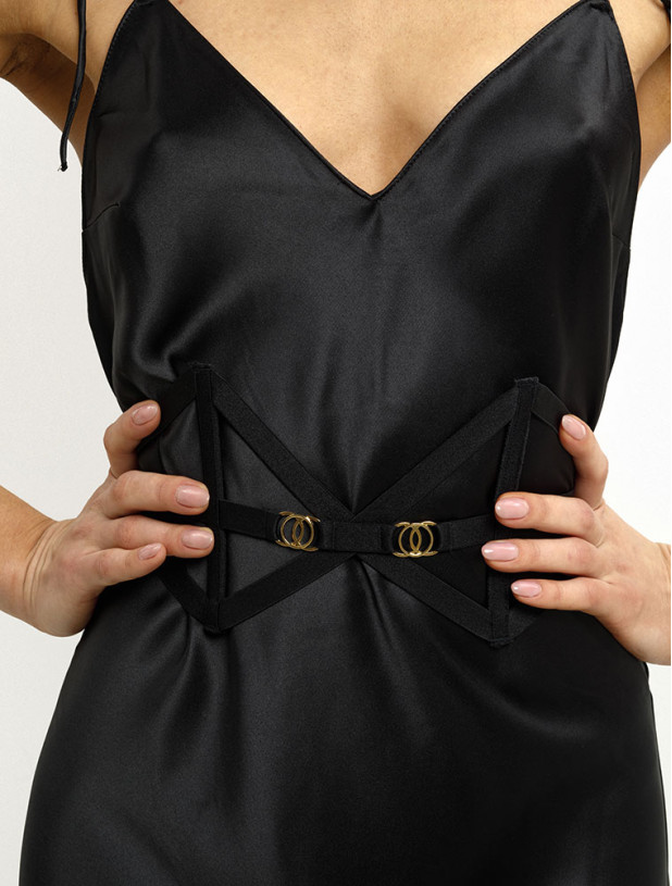 Пояс Сінчер Victoria's Secret Luxe Lingerie Ring Hardware Waist Cincher_2