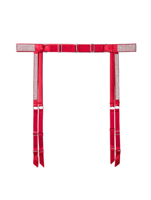 Пояс для Панчіх зі Стразами Victoria's Secret Very Sexy Shine Strap Garter Belt_2