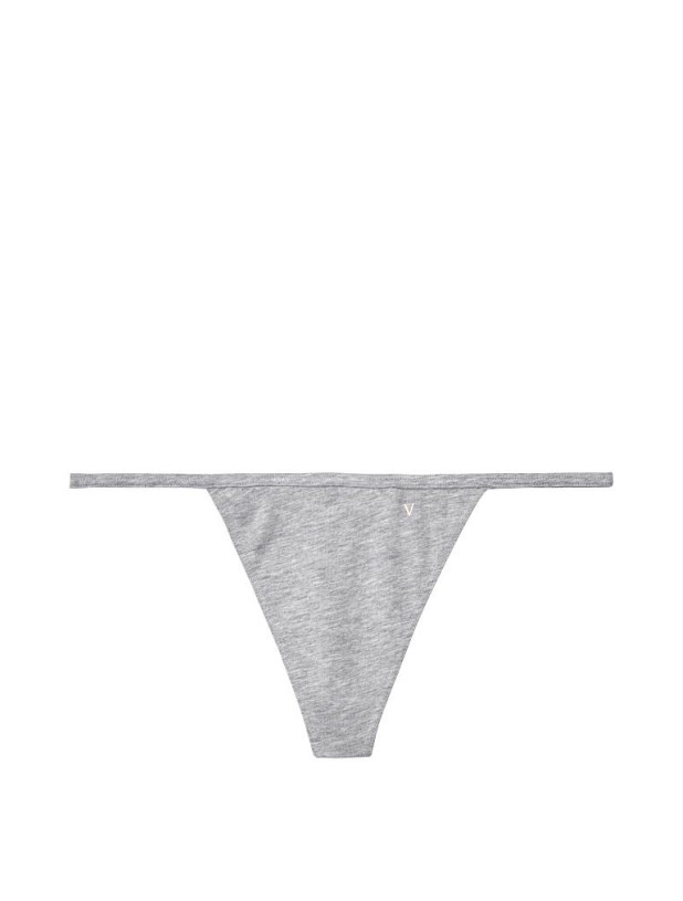 Трусики Стринги из Хлопка Victoria's Secret Stretch Cotton V-String Panty_3