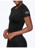 Футболка Victoria's Secret PINK Seamless Workout Short Sleeve Cropped Crew_1
