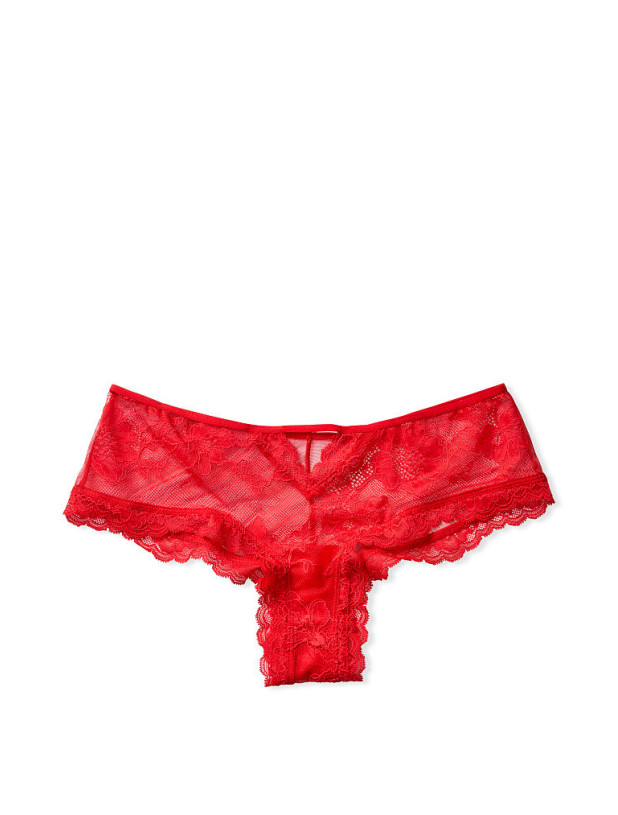 Трусики Victoria's Secret Very Sexy Sheer Mesh & Lace Cutout Cheeky Panty_2