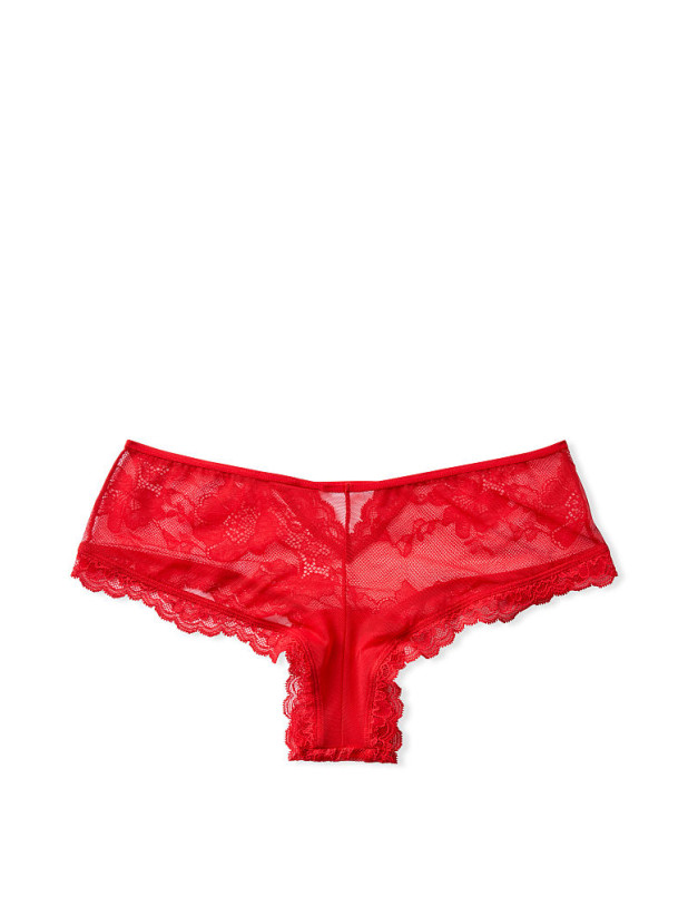 Трусики Victoria's Secret Very Sexy Sheer Mesh & Lace Cutout Cheeky Panty_3