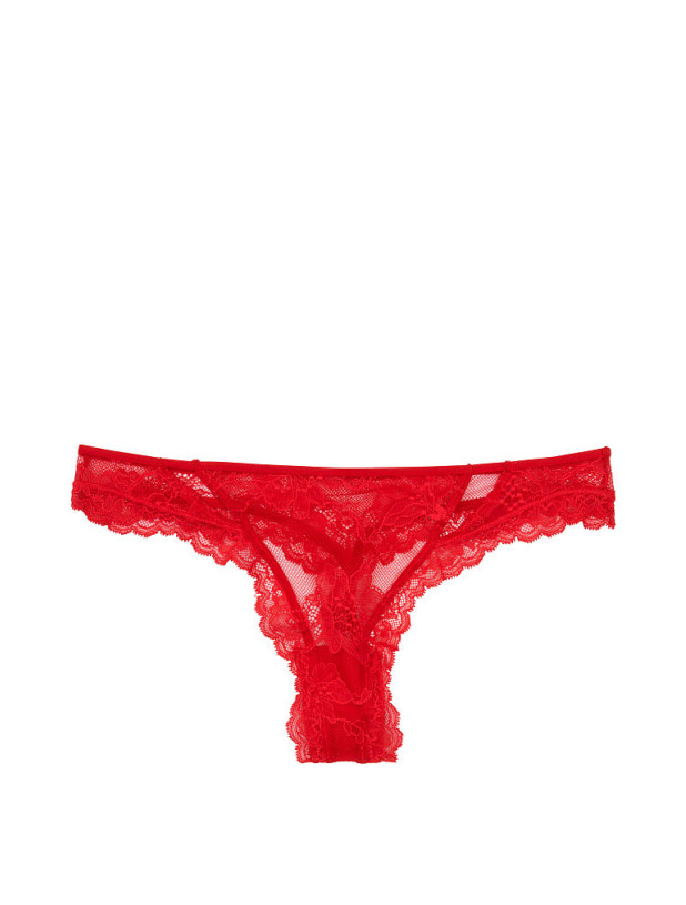 Комплект Білизни зі Стразами Victoria's Secret Very Sexy Shine Strap Push-Up Corset Top & Lace Cutout Thong Panty_6