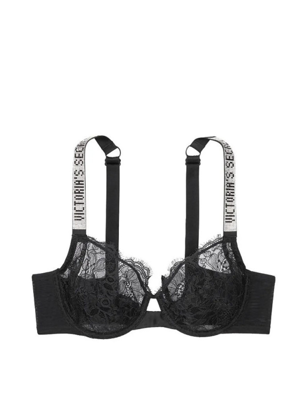 Бюстгальтер Victoria's Secret Very Sexy The Fabulous by Victoria’s Secret Full Cup Shine Strap Lace Bra_3