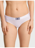 Бавовняні Трусики Хіпхагер Victoria's Secret Logo Cotton Shine Patch Hiphugger Panty_1