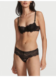 Комплект Білизни з Мереживом Victoria's Secret Dream Angels Lightly Lined Lace Demi Bra & Lace Hipster Thong Panty_6