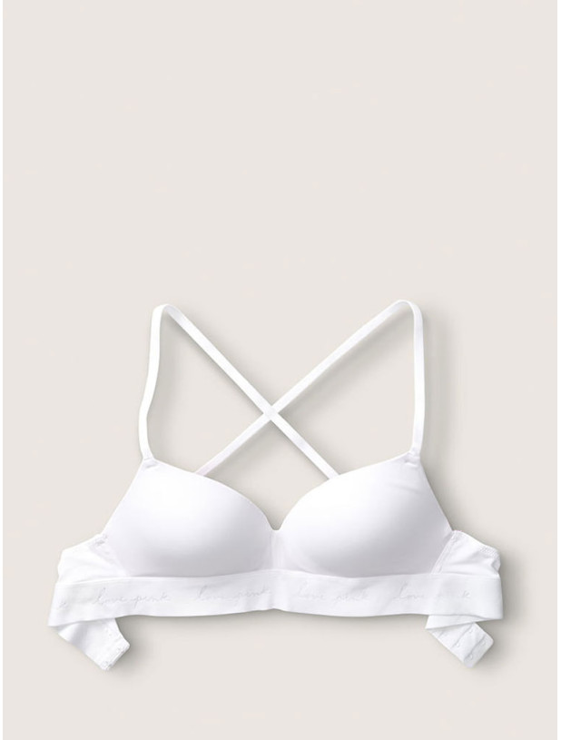 Бюстгальтер Пуш-ап Бесшовный Victoria's Secret PINK Wear Everywhere Wireless Push-Up Bra_2