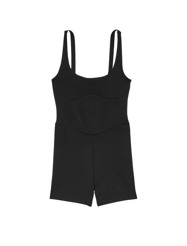 Комбинезон Victoria's Secret VSX Essential Perforated Short Onesie_2