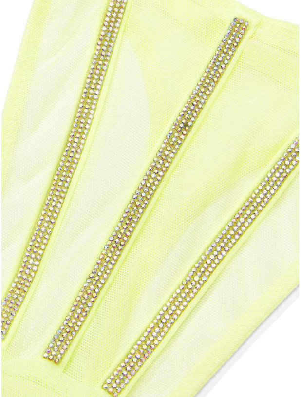 Трусики зі Стразами Victoria's Secret Very Sexy Sheer Shine Thong Panty_4