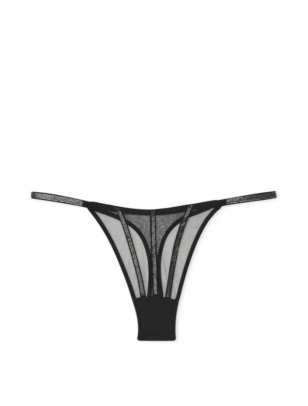 Комплект Білизни Victoria's Secret Very Sexy Sheer Shine Low-Cut Demi Bra & Very Sexy Sheer Shine Thong Panty_9