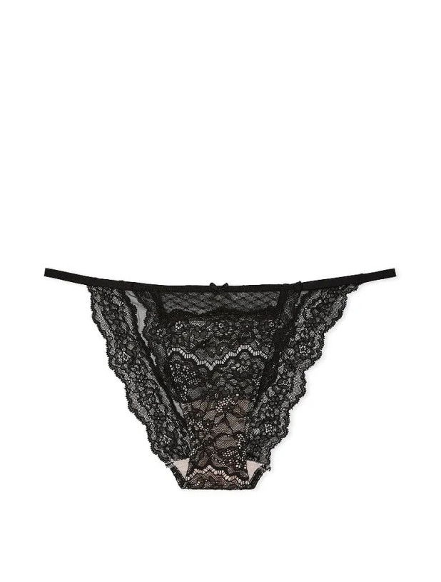 Трусики Бікіні Мереживні Victoria's Secret Dream Angels Lace & Mesh String Bikini Panty_3