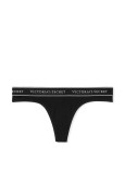 Трусики Стрінги Victoria's Secret Logo Cotton Thong Panty_3