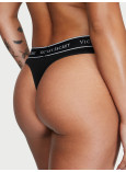 Трусики Стрінги Victoria's Secret Logo Cotton Thong Panty_1