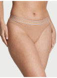 Трусики Стрінги Victoria's Secret Logo Cotton Thong Panty_3
