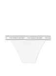 Хлопковые Трусики Бикини Victoria's Secret Cotton Logo Tanga Bikini Panty_3
