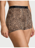 Бавовняні Трусики Шортики Victoria's Secret Logo Cotton High-Waist Boyshort Panty_1