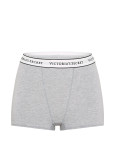 Бавовняні Трусики Шортики Victoria's Secret Logo Cotton High-Waist Boyshort Panty_3