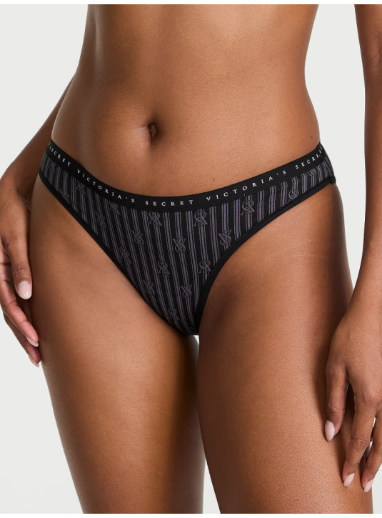 Хлопковые Трусики Бикини Victoria's Secret Stretch Cotton Bikini Panty