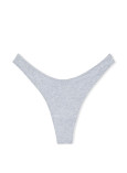 Хлопковые Трусики Стринги Victoria's Secret Stretch Cotton High-Leg Scoop Thong Panty_3