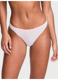 Хлопковые Трусики Стринги Victoria's Secret Stretch Cotton High-Leg Scoop Thong Panty_2