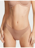 Хлопковые Трусики Стринги Victoria's Secret Stretch Cotton High-Leg Scoop Thong Panty_1