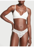 Трусики Стрінги Мереживні Victoria's Secret The Lacie Lace Thong Panty_1