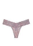 Трусики Стрінги Мереживні Victoria's Secret The Lacie Lace Thong Panty_3