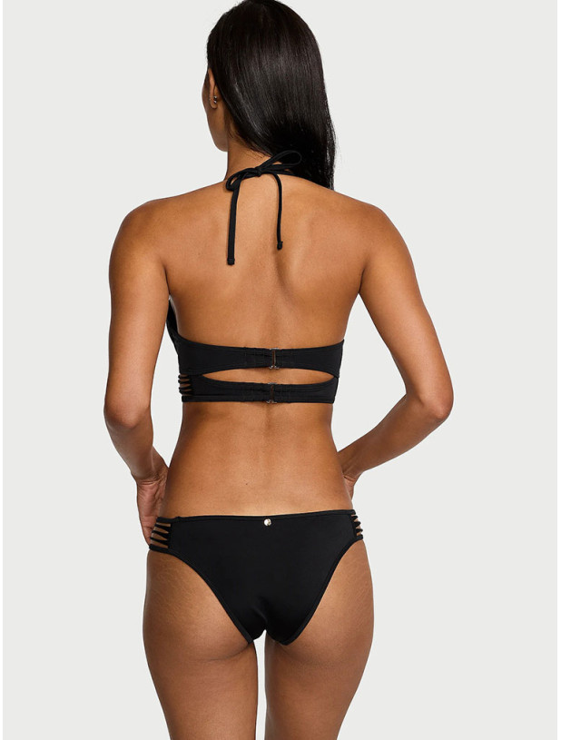 Купальник Victoria's Secret Victoria's Secret Swim VS Archives Swim Bombshell Push-Up Longline Bikini Top & VS Archives Swim Strappy Hipster Brazilian Bikini Bottom_2