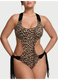 Суцільний Купальник Victoria's Secret з Вирізами та Бахромою Swim  VS Archives Swim Macrame Fringe Monokini One-Piece Swimsuit_8