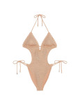Суцільний Купальник Монокіні В'язаний Victoria's Secret Swim Crochet Monokini One-Piece Swimsuit_2