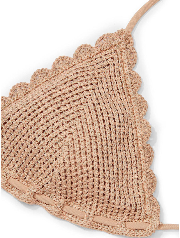 Суцільний Купальник Монокіні В'язаний Victoria's Secret Swim Crochet Monokini One-Piece Swimsuit_3