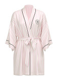 Халат Victoria's Secret Satin Short Piped Robe_2