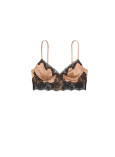 Бюстгальтер-Бралет Victoria's Secret Satin Rose Lace-Trim Bralette_3