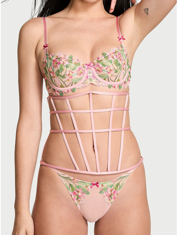 Корсет-Пояс Victoria's Secret Dream Angels Caged Underbust Corset_4