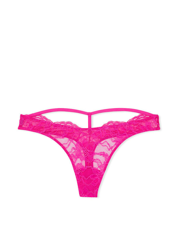 Трусики зі Стразами Victoria's Secret Very Sexy Shine Strap Cutout Back Thong Panty_3