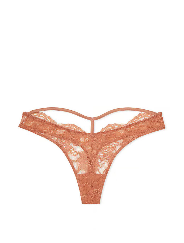 Трусики со Стразами Victoria's Secret Very Sexy Shine Strap Cutout Back Thong Panty_3