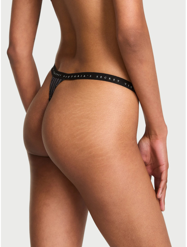 Трусики Стринги Victoria's Secret Stretch Cotton V-String Panty_2