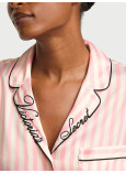 Піжама з Шортами Victoria's Secret Signature Satin Short Pajama Set_2
