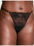 Комплект Білизни з Корсетом Victoria's Secret Very Sexy VS Archives Rose Lace Bra Top & Very Sexy Rose Lace Adjustable V-String Panty-black_8