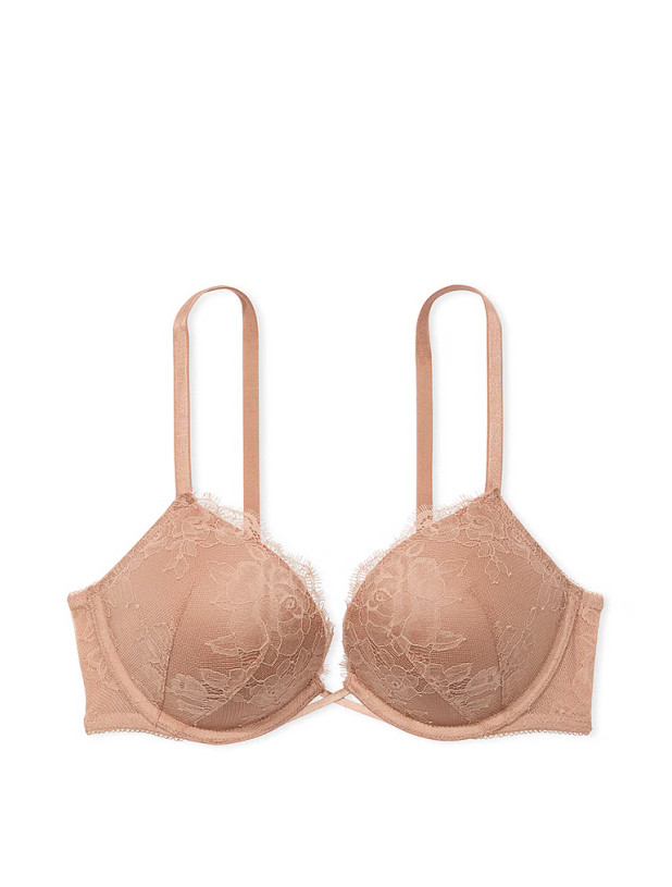 Комплект Білизни Victoria's Secret Very Sexy Bombshell Add-2-Cups Rose Lace Push-Up Bra & Very Sexy Rose Lace-Trim High-Leg Cheeky Panty_5
