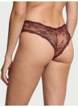 Трусики Чікі Мереживні Victoria's Secret Very Sexy Rose Lace High-Leg Cheeky Panty_1
