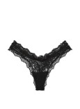 Трусики Стрінги Victoria's Secret Very Sexy Rose Lace High-Leg Thong Panty_4