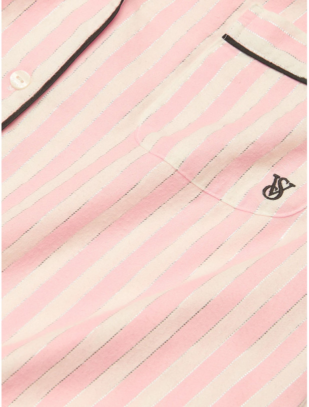 Піжама Фланелева Victoria's Secret Flannel Long Pajama Set_3