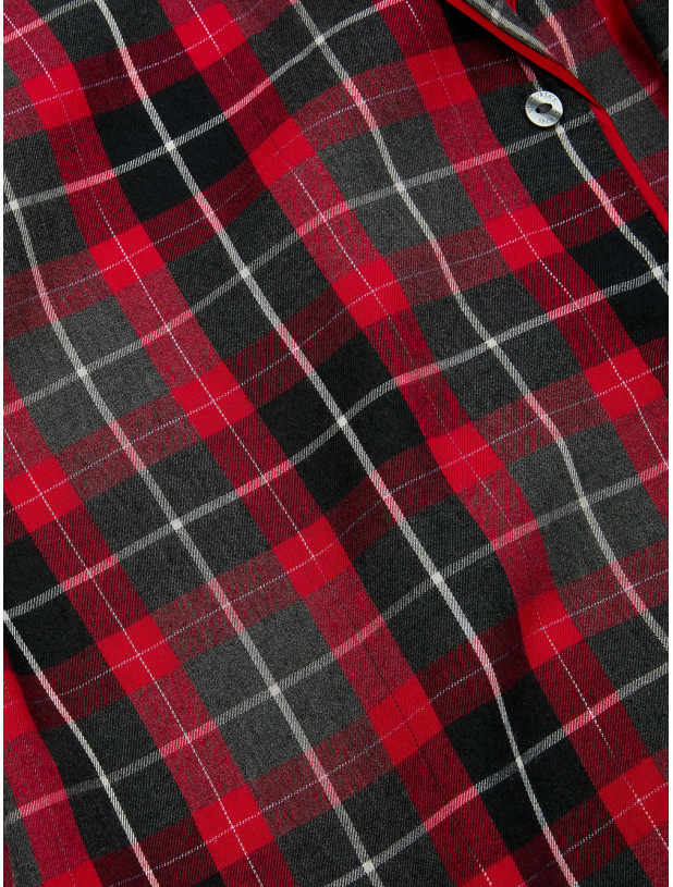 Піжама Фланелева Victoria's Secret Flannel Long Pajama Set_3